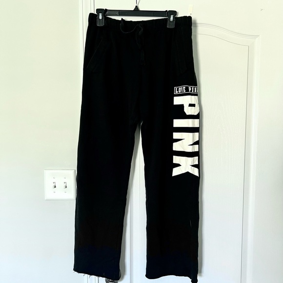 PINK Victoria's Secret Pants - PINK Victoria’s Secret | black sweatpants - M
